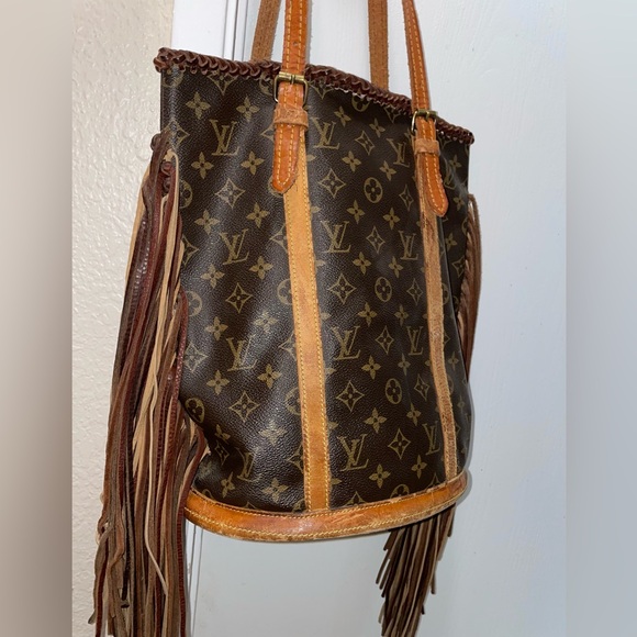 VINTAGE BOHO BAG LOUIS VUITTON FRENCH TOTE - Picture 5 of 10